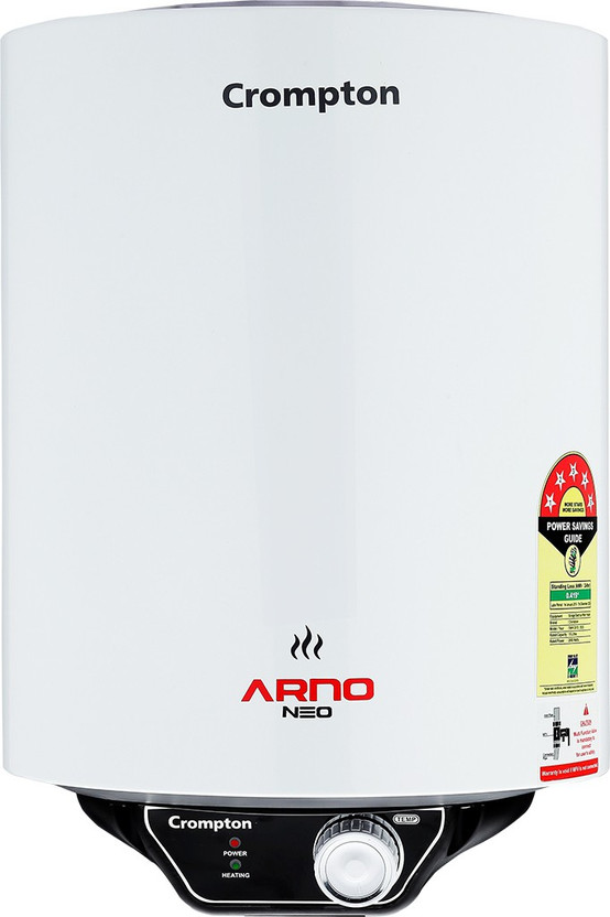 Crompton ASWH-3006 6 L Storage Water Geyser(White)