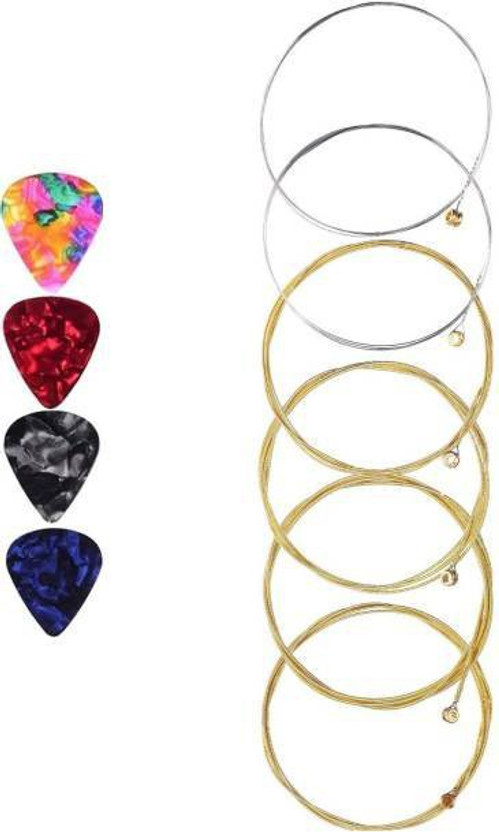 Boom Box Acoustic GUITAR STRING+4 PICKS FREE Guitar String(4 Strings)