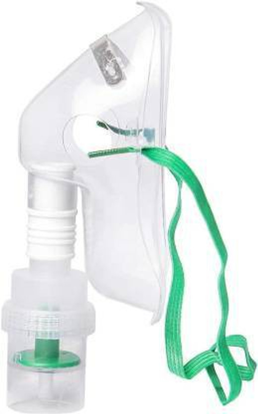 3S Adult Nebulizer Mask Kit Fits All Nebulizers Nebulizer (Clear)(Free Size, Pack of 1)