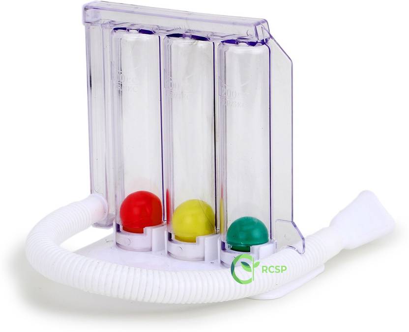 RCSP respirometer breathing exerciser pipe spirometer for lungs