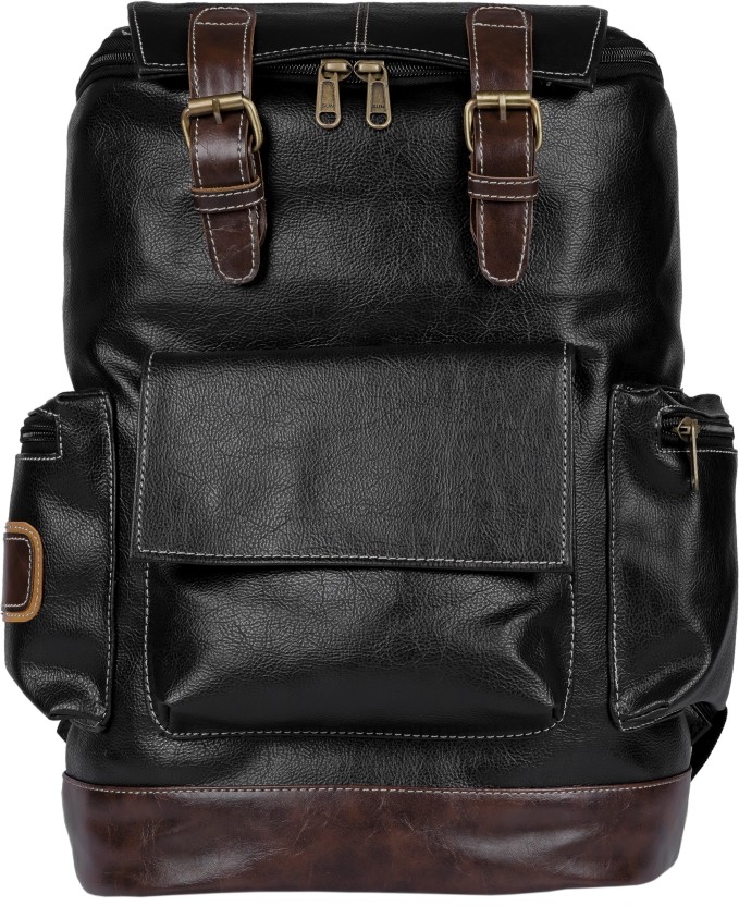 Womens Mens Bags Mens Backpacks Montblanc Leather Rucksack in Black 