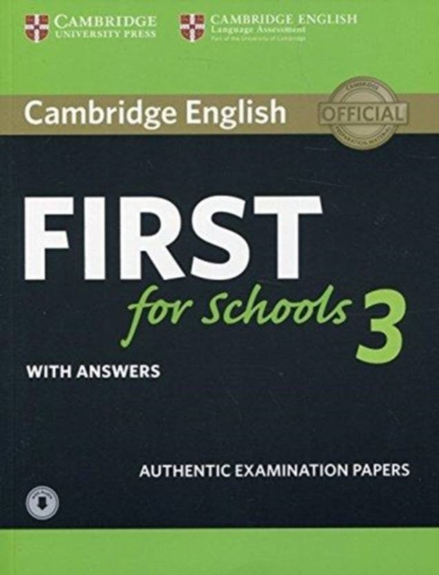 cambridge english first for schools 3 student's book with answers pdf