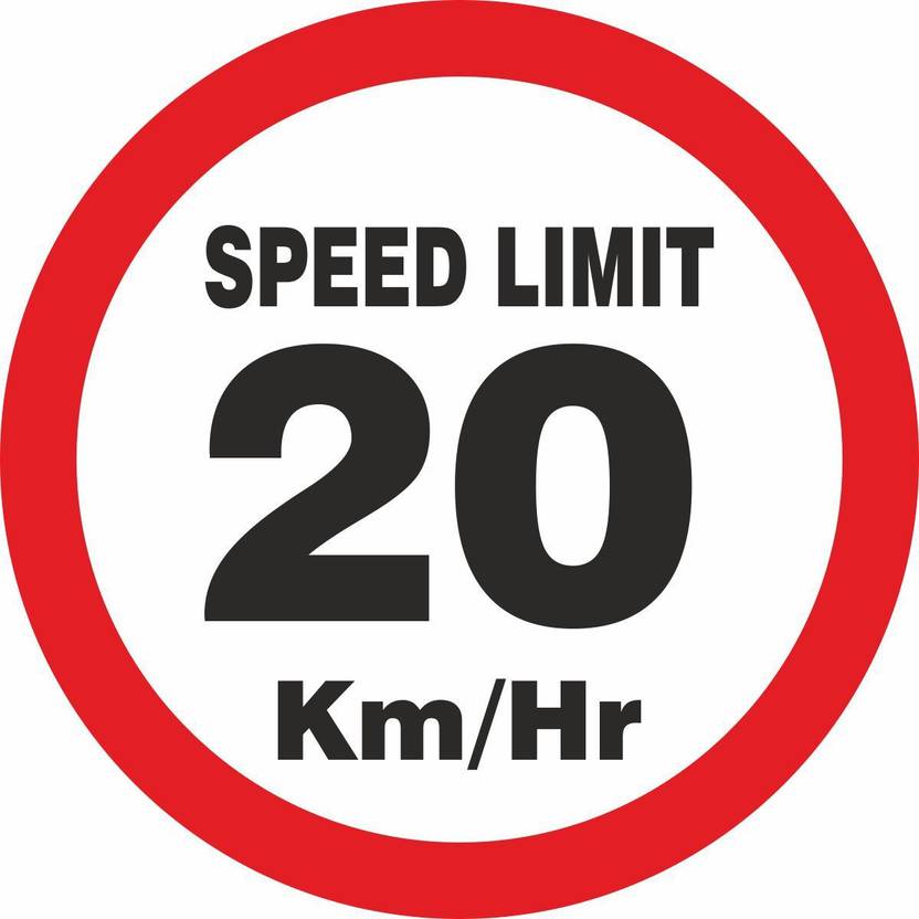 Madhusigns Traffic Signboard Speed Limit 20 Km hr Signboard Emergency madhusigns-traffic-signboard-speed-limit-20-km-hr-signboard-emergency