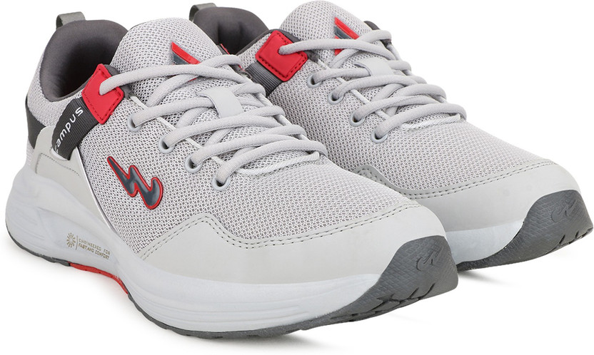 campus steel running shoes