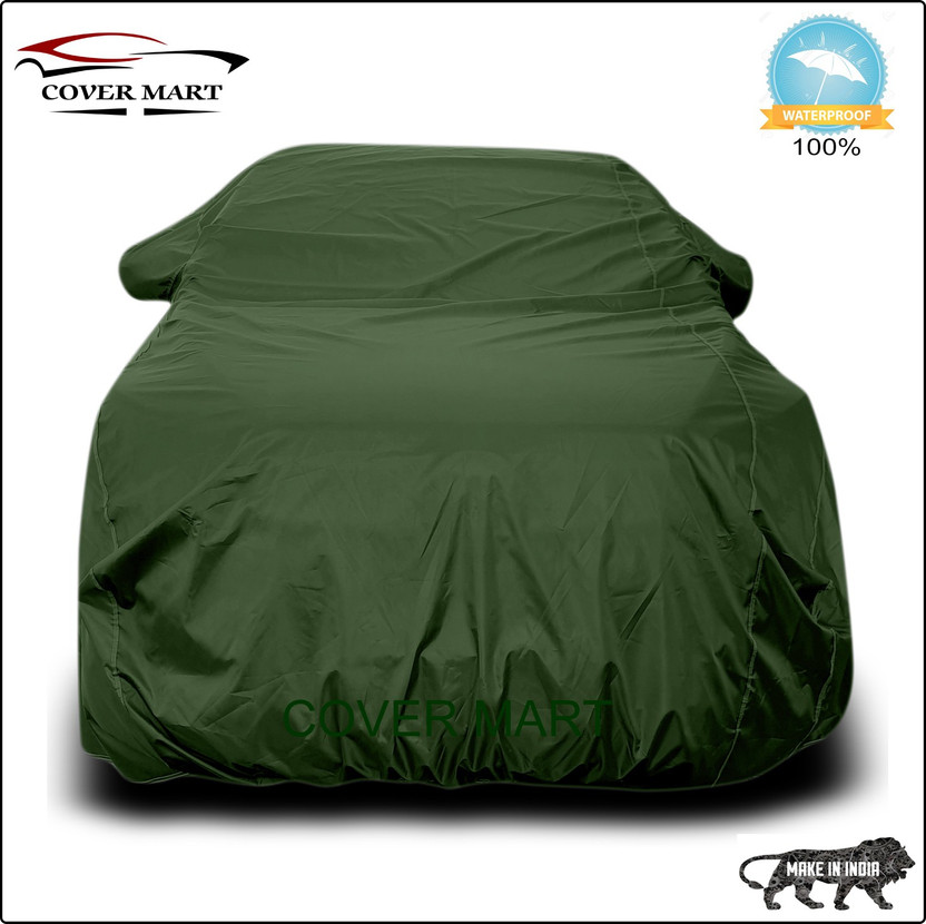 COVER MART Car Cover For Maruti Suzuki Alto 800 STD Petrol (With Mirror Pockets)(Green)