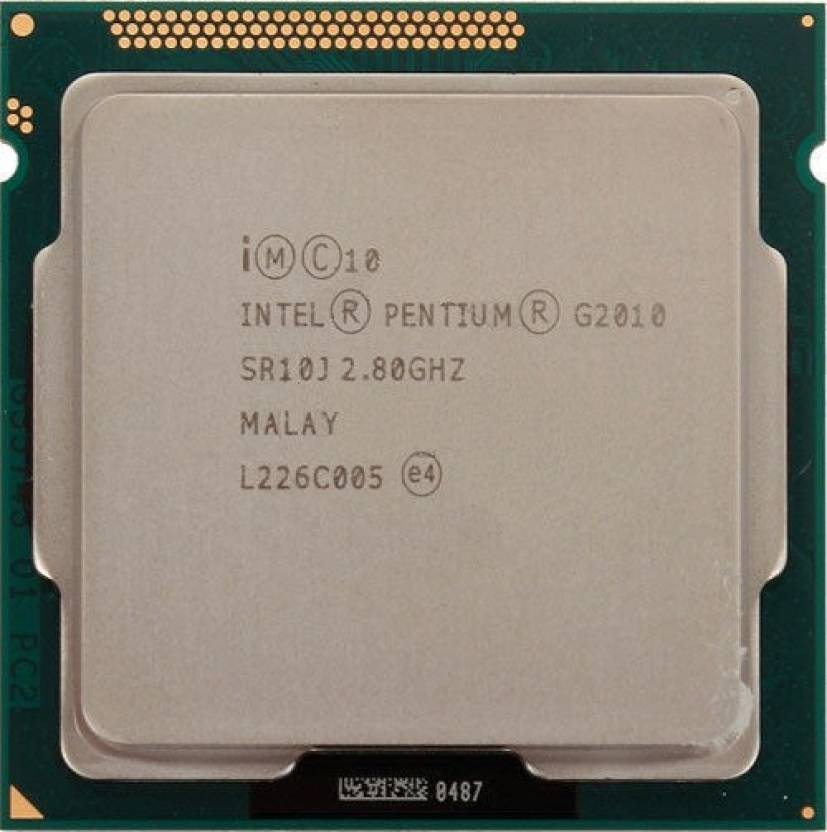 Intel Intel PENTIUM G2010 2.8 GHz LGA 1155 Socket 2 Cores Desktop Processor(Silver) - Flipkart Deal