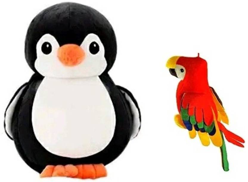 CHAMPSHADE HANGING PARROT WITH BLACK PENGUIN SOFT TOYS Price in India Buy CHAMPSHADE HANGING