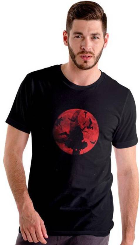 The Anime Stuff Printed Men Round Neck Black T-Shirt - Buy The Anime Stuff  Printed Men Round Neck Black T-Shirt Online at Best Prices in India |  