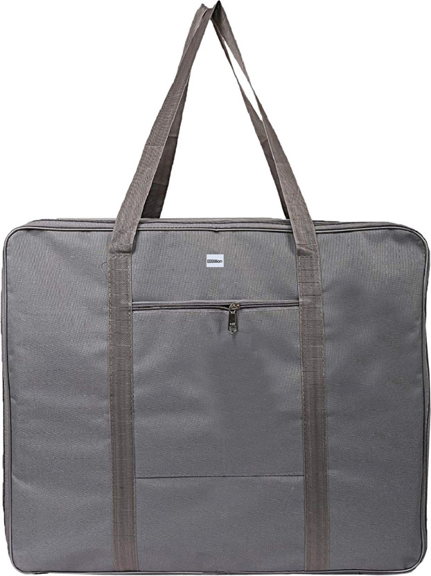 Billion Designer Small Size Foldable Travel Duffle Bag, Underbed Storage Bag, Wardrobe organizer, Cloth Bag,Hospital Bag, Weekender Bag, Overnight Bag, Carry On Bag, Luggage And Sports Duffle Bag (Grey) F_26_Billion016797(Grey)