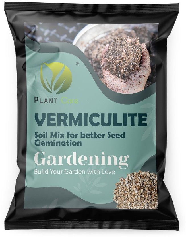 PLANT CARE Organic Vermiculite Fertilizer ,Ready-to-Use Compost for Indoor & Outdoor Plants, Kitchen Garden, Terrace Gardening Soil Mixture Fertilizer Fertilizer(1 kg, Powder)