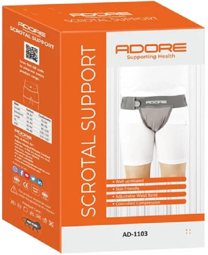 ADORE SUPPORTING HEALTH Scrotal Support penile compartment and