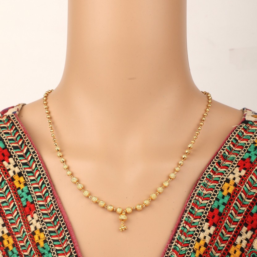 gold over brass necklace