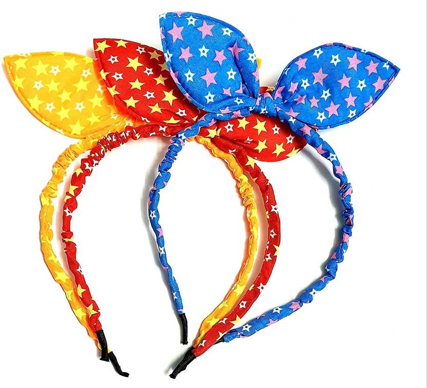 Sku collection hair band for girls Multicolor Hair Band Price in India
