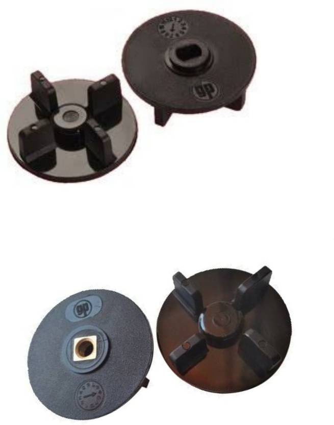 oursun mixer coupler 2 and jar coupler 2 black plastic colour set off 4