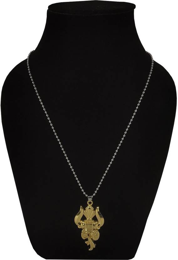 Shivji locket gold Sale