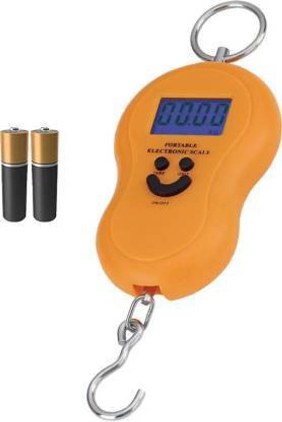 Velish Electronic Weight Machine Portable Hanging Luggage Weight Machine Digital for Weighing