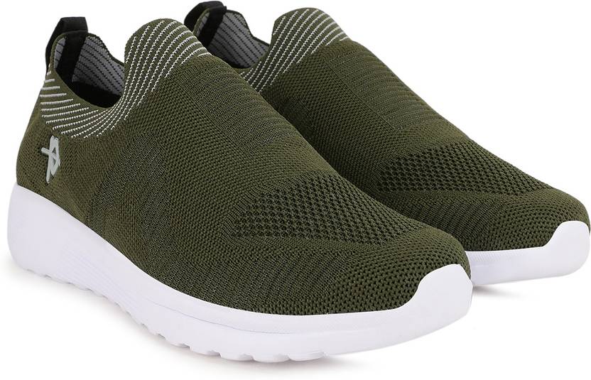 [Sizes 10] PROVOGUE Walking Shoes For Men  (Olive)