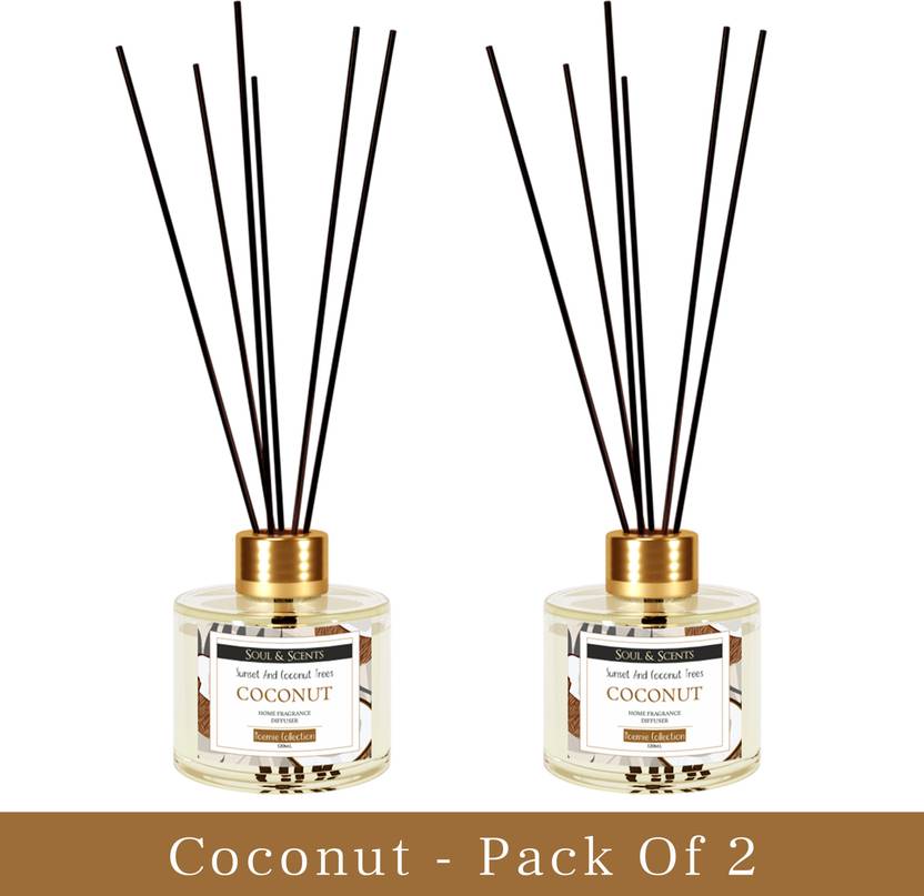 Soul & Scents Coconut Diffuser Set, Aroma Oil Price in India Buy Soul