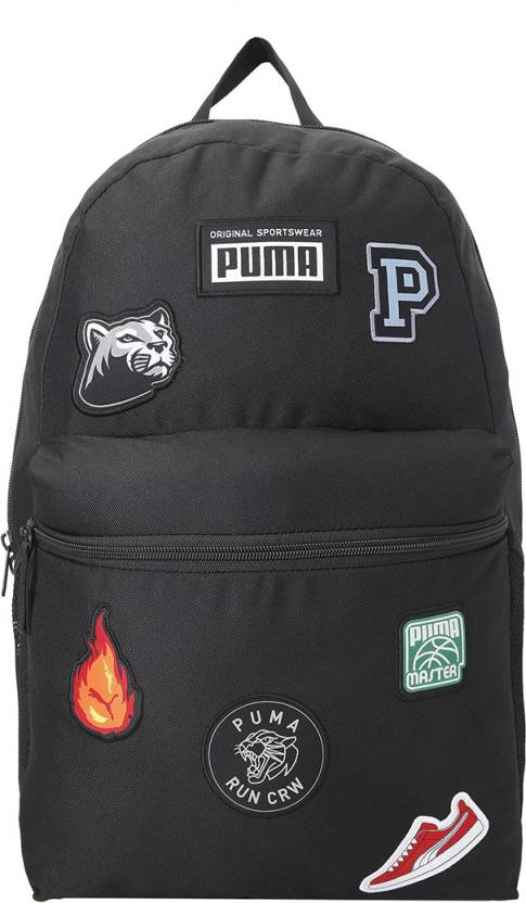 PUMA Patch Backpack Laptop Black - Price in India | Flipkart .com
