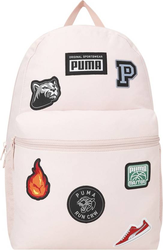 PUMA Patch Backpack 22 L Laptop Backpack Lotus - Price in | .com