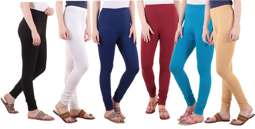 DIAZ Ethnic Wear Legging(Multicolor, Solid)