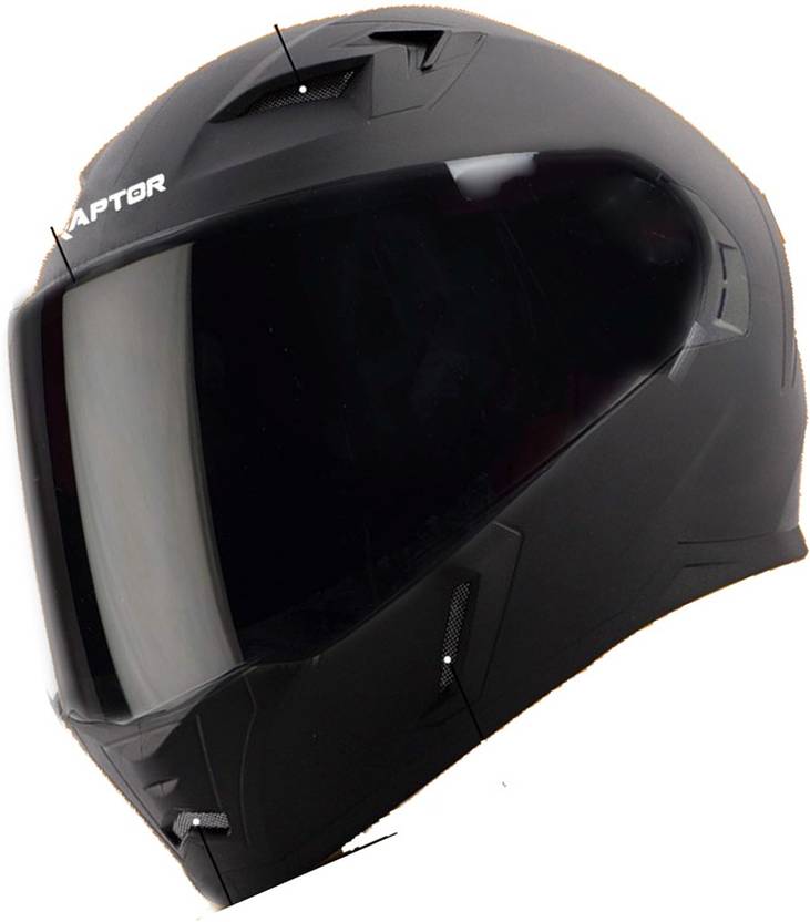 Steelbird Air RAPTOR SBA21 FULL FACE BLACK (BLACK VISOR) 580 MM SIZE