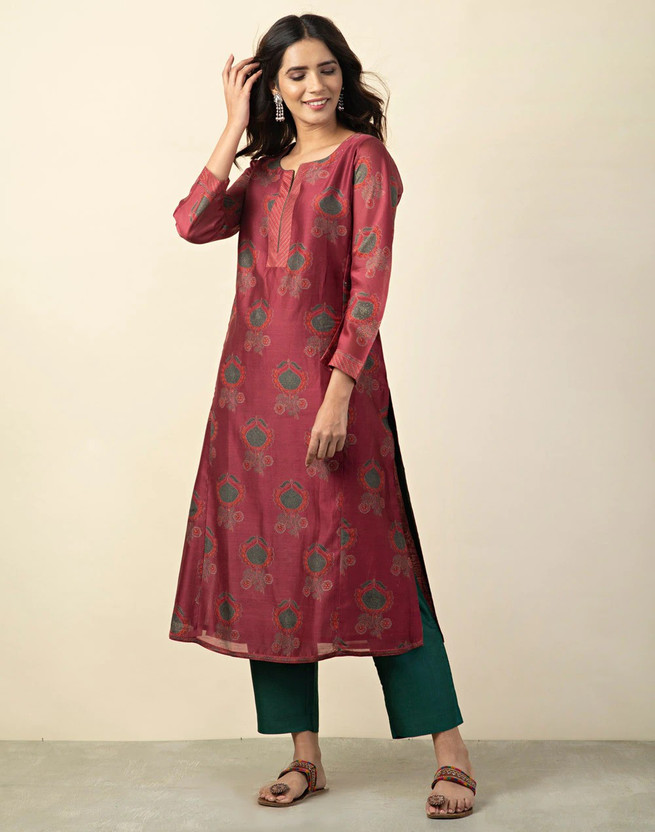 fabindia cotton silk kurtis