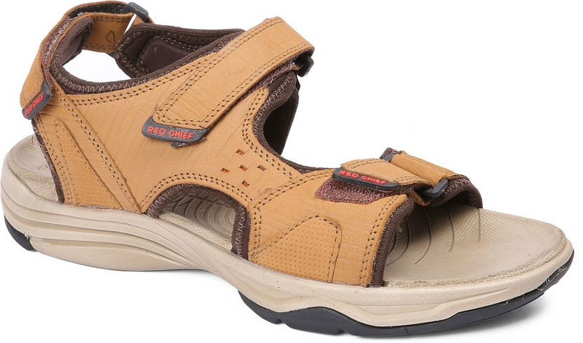RED CHIEF Men Yellow Sandals - Buy RED 