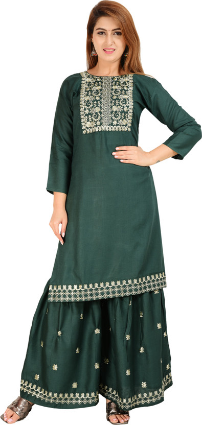 plazo suit on flipkart