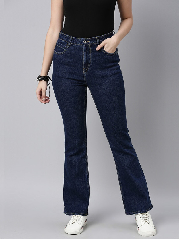 Roadster Boot-Leg Women Dark Blue Jeans 