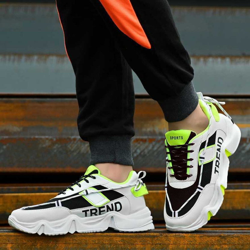 Neon color running shoes clearance