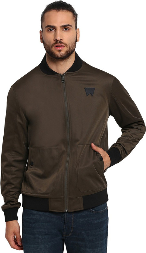 Wrangler Full Sleeve Solid Men Jacket 
