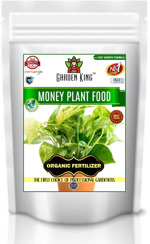Garden King Money plant Food, Essential Organic Fertilizer for Money Plants, Double Filtered with All Required Nutrients and Active Micro-Organism for heavy flowering Pesticide(0.9 kg, Pellets)
