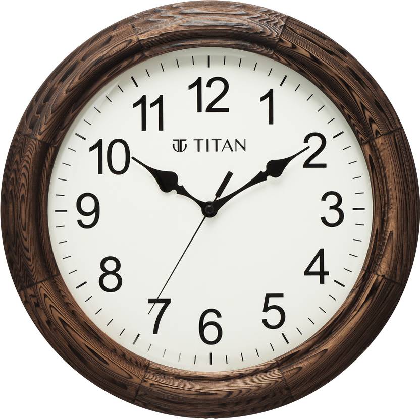 Titan Analog 35.5 cm X 35.5 cm Wall Clock Price in India Buy Titan