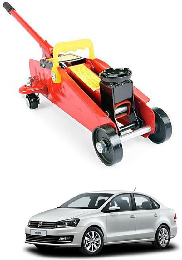 RKPSP 2 Ton Car Hydraulic Trolley Jack For Vento Vehicle Jack(2000 kg)