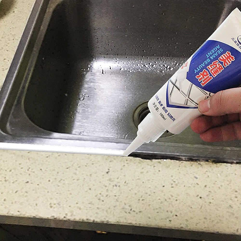 My Machine Tiles Gap Filler Original Waterproof Crack Grout Gap Filer Agent Water Resistant Adhesive(180 ml)