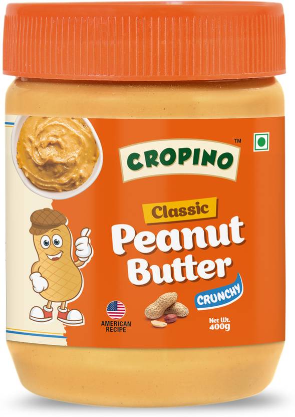 CROPINO Classic Peanut Butter Crunchy Made with Roasted Peanuts