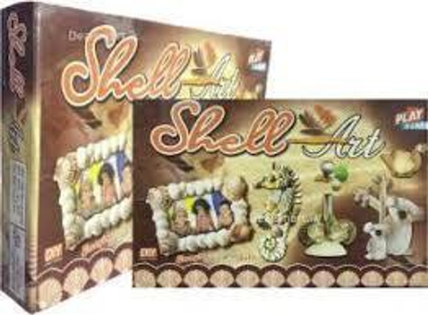 Shyam Creation SHELL ART , a learning activity craft game fot KIDS