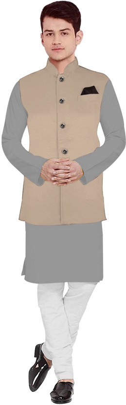 OS Jeans Men Ethnic Jacket, Kurta and 