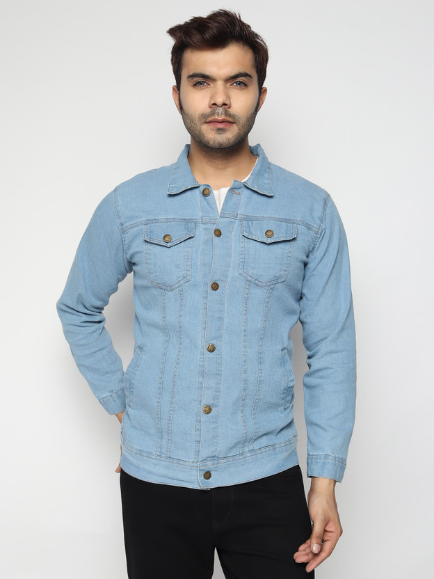 mens denim jacket no sleeves