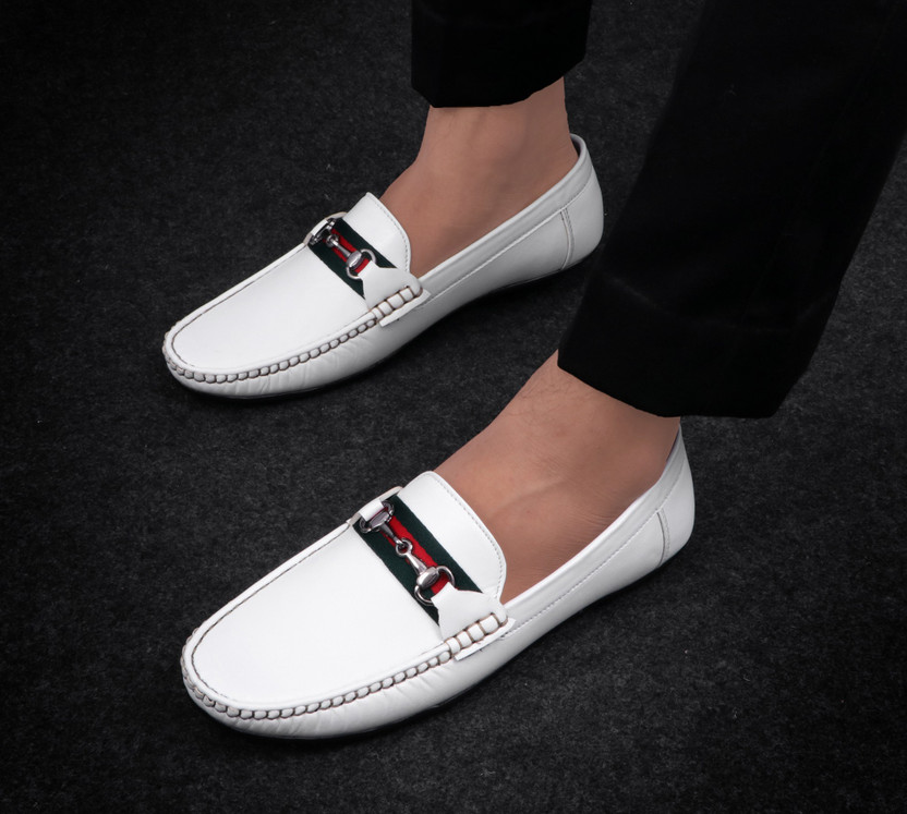 ALCOME white Loafers For Men - Buy 