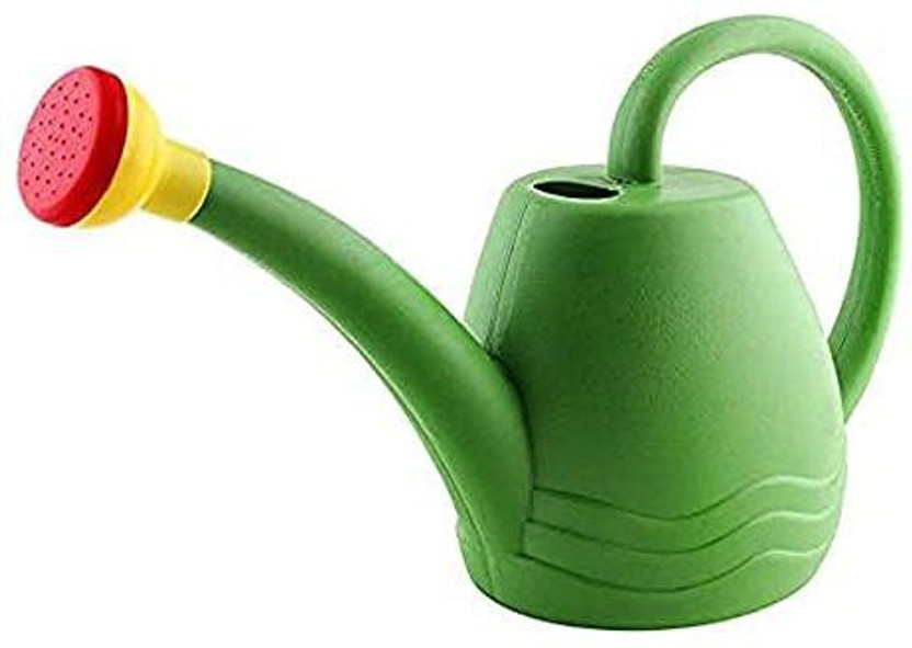 VIMIFORYOU Premium Plastic 1.8 LTR Watering Can for House Plants/Gardening with Sprayer-Made in India (Green) (Pack of 1) 1.8 L Water Cane(Green, Pack of 1)