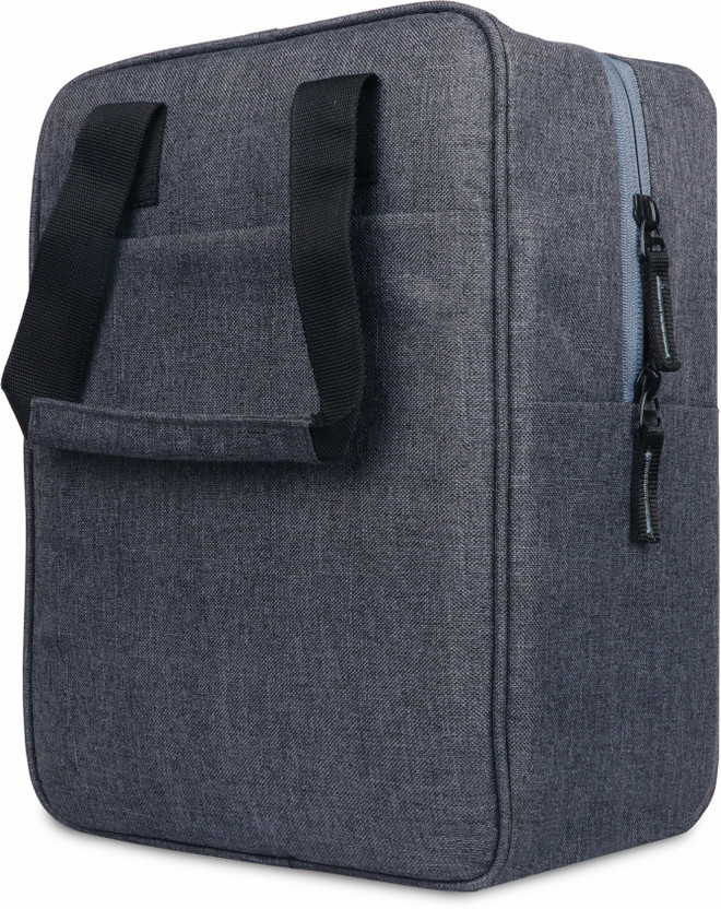 Mihad Lunch Bag for Office | Tiffin Bags for College, Picnic, School, Work, Camping, Outdoor | Lunch Box Carry Bag for Men, Women & Kids. Waterproof Lunch Bag(Grey, 8 L)