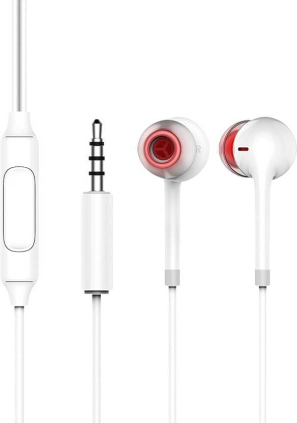 Itel IEP21, Premium Sound Wired Headset (WHITE) Wired Headset Price in