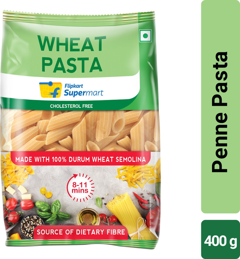 Flipkart Supermart 100% Durum Wheat Semolina Penne Pasta(400 g)