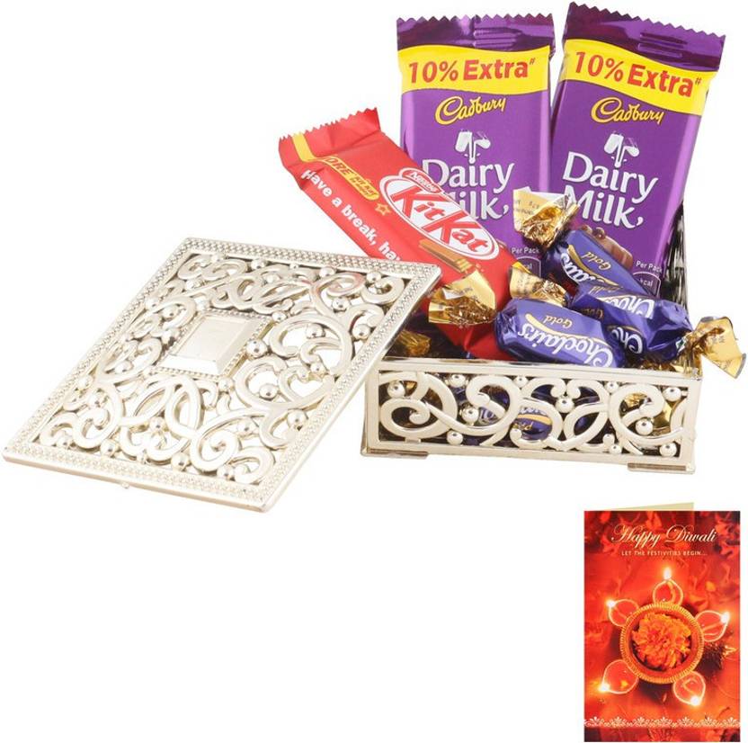 Dairy Milk & Nestle Chocolate Gift Box Diwali Chocolate Hamper