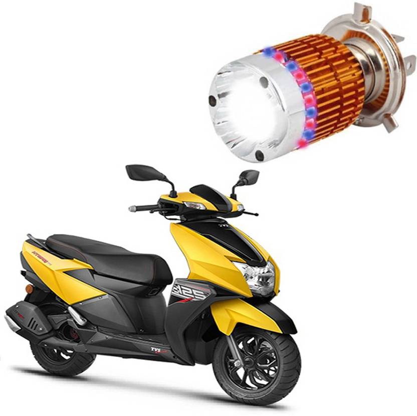 APICAL 3 LED Headlight For Ntorq 125 Headlight Motorbike LED for TVS