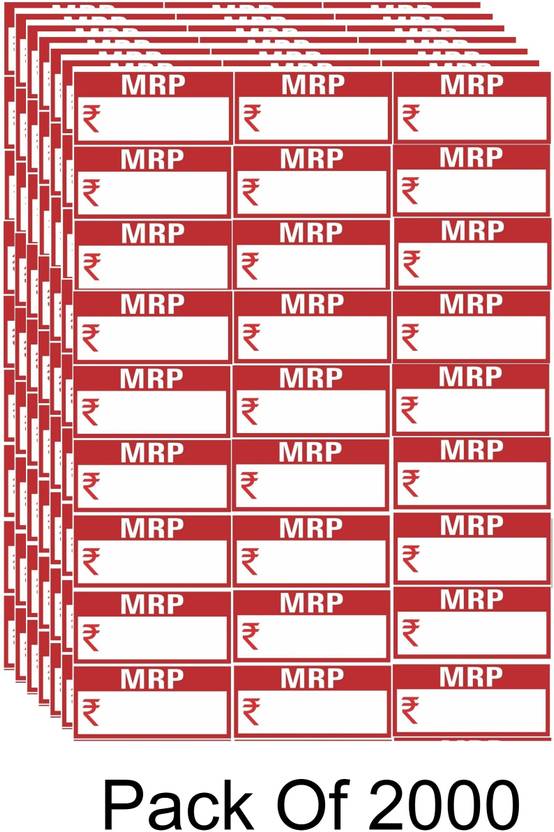 Ab Sab MRP Self Adhesive 2000 Stickers Self Adhesive Paper Label Price