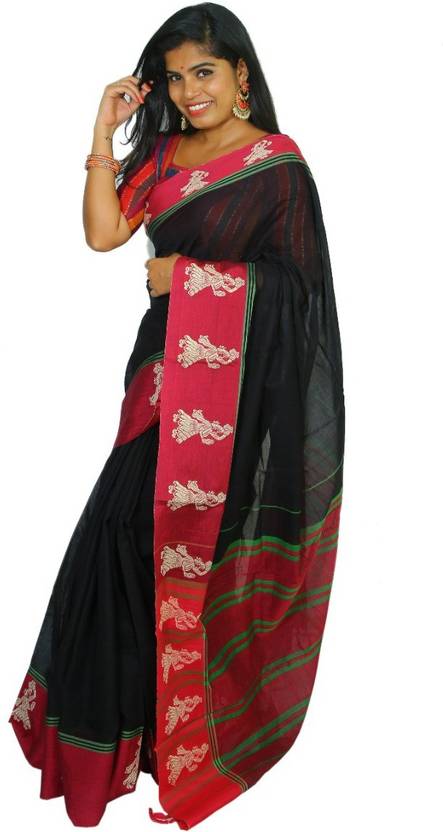 handloom cotton sarees flipkart