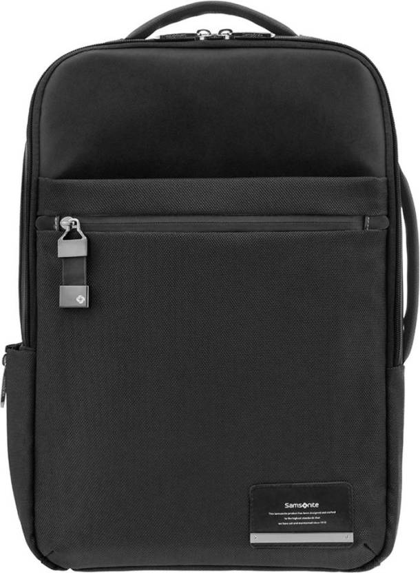 SAMSONITE VESTOR BACKPACK-BLACK 16 L Laptop Backpack Black - Price in ...
